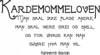 Kardemommeloven